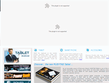 Tablet Screenshot of discovery-int.com